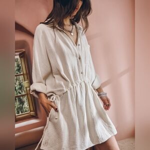 Mikuta The Light Original Shirt Dress  $220
